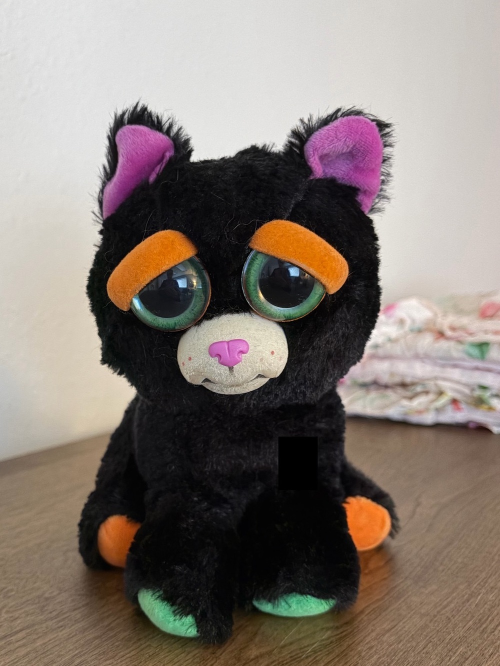 Feisty Pets Halloween Cat Plush Black Toy